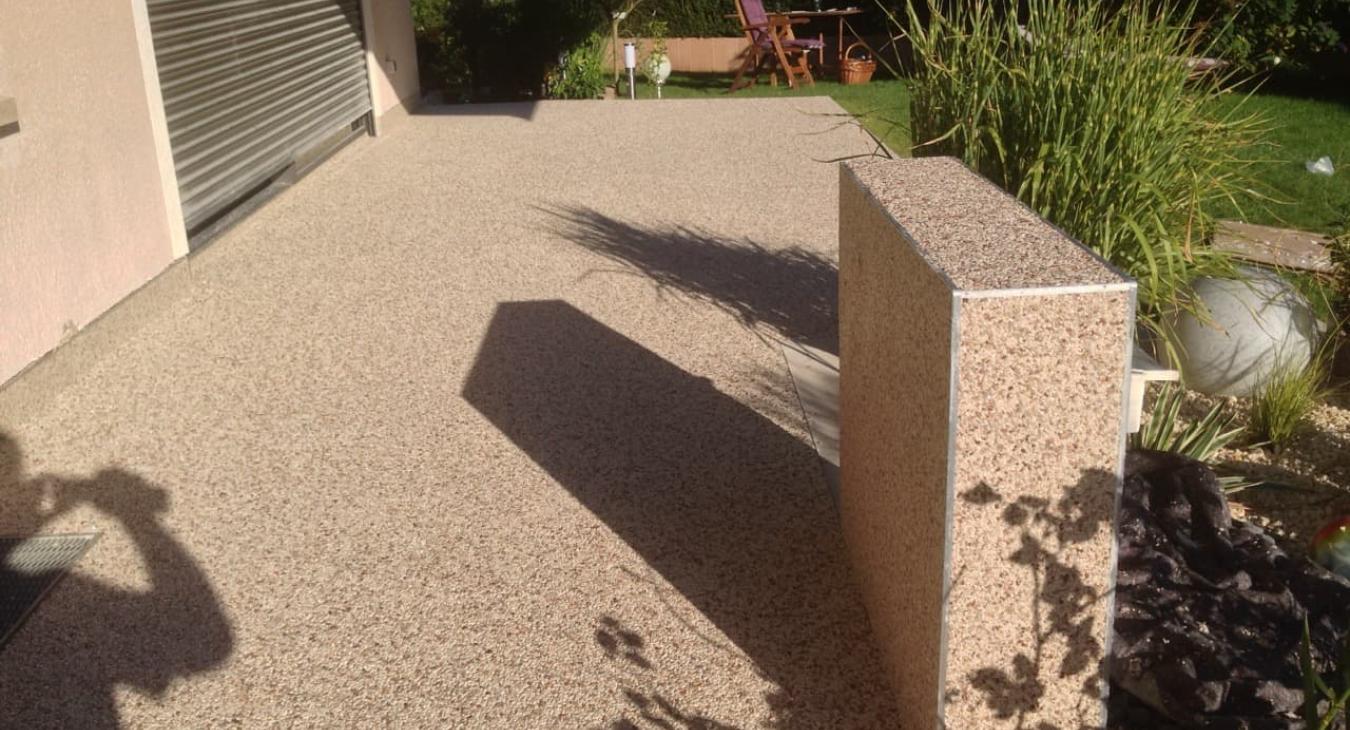 Béton désactivé et lavé 27 Eure